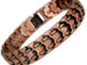 Copper magnetic bracelet with links