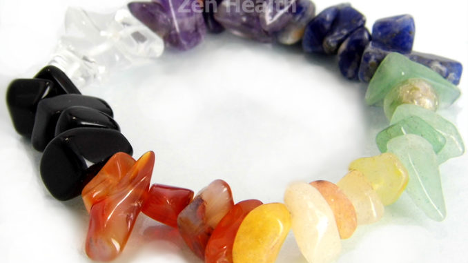 Chakra Bracelet With Large Stones