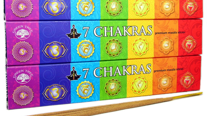 Chakra Incense Meditation Sticks