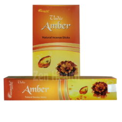 12 x Amber Incense Sticks Packs Hand Rolled Masala - Vedic Aromatika