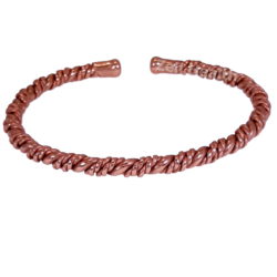 Pure Twisted Copper Bangle