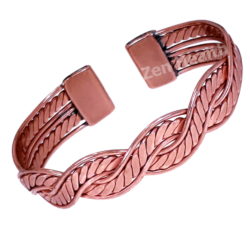 100% Pure Copper Mexican Twist Bracelet