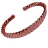 XL Magnetic Men's Heavy Flattened Copper Bracelet