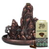 Bronze Effect Island Backflow Incense Burner