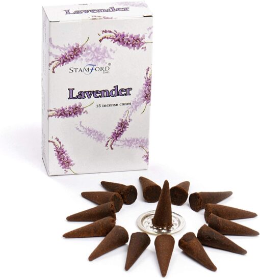 Stamford Lavender Incense Cones Calming and Relaxing Aroma