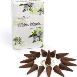 Stamford White Musk Incense Cones Help Reduce Stress and Anxiety