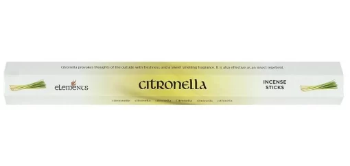 120 x Elements Citronella Incense Sticks Sweet, Fresh Aroma and Natural Insect Repellent - Image 2