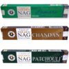 Golden Nag Champa Mix – Lavender, Sandalwood and Patchouli Incense Sticks