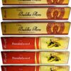 8 x Vedic Incense Stick Packs - 4 x Buddha Flora + 4 x Sandalwood