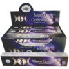 12 x Green Tree Moon Goddess Incense Sticks - Fresh Relaxing Floral Aroma