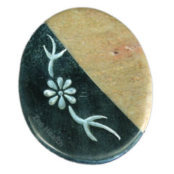 Quality Stoneware Oval Soap Dish