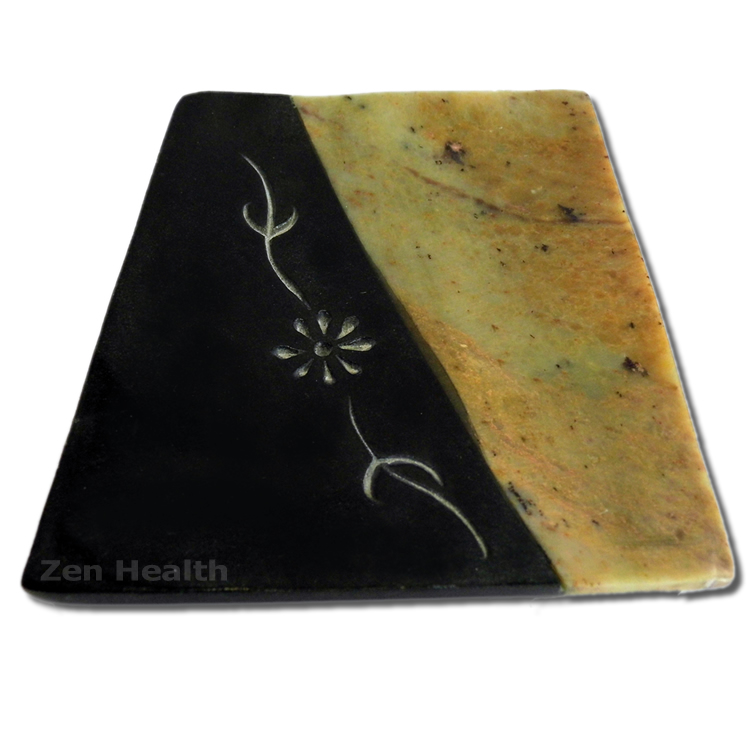 Sandstone & Marble Rectangular Soap Dish