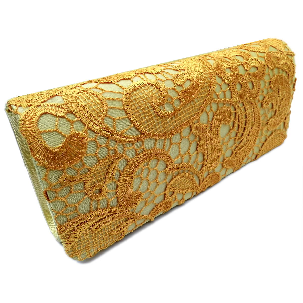 Ladies Clutch Bag With Flower Floral Design