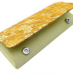 Ladies Clutch Bag With Flower Floral Design