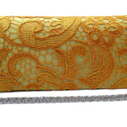 Ladies Clutch Bag With Flower Floral Design