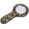 Hair Care - Beautiful Compact Hand Held Shell Mirror