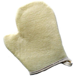 Natural Jute Exfoliation Washing and Cleaning Scrubbing Glove For Bath and Shower