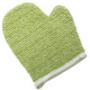 Skincare Sensitive Skin Exfoliating Washing Glove - Green