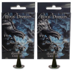 Anne Stokes Rock Dragon Frankincense and Myrrh Incense Cones With Holder Plates
