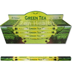 200 x Tulasi Green Tea Incense Sticks - Soothing Calming Aroma