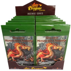 12 x Anne Stokes Mountain Dragon Opium Incense Cones - Whole Box