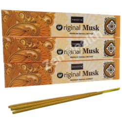 3 x Nandita Original Musk Incense Stick Packs – Sweet Calming Relaxing Aroma