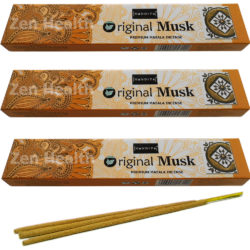 3 x Nandita Original Musk Incense Stick Packs – Sweet Calming Relaxing Aroma