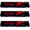 3 x Nandita Vampire Blood Incense Stick Packs Halloween Sweet Vanilla and Musk Aroma