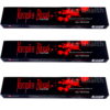 3 x Nandita Vampire Blood Incense Stick Packs Halloween Sweet Vanilla and Musk Aroma