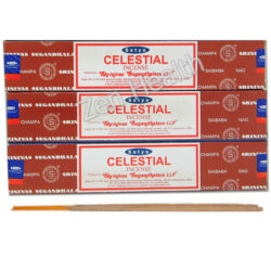 Satya Celestial Sandalwood and Vanilla Incense Sticks x 3 Packs