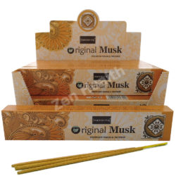 12 x Nandita Original Musk Incense Stick Packs Sweet Calming Relaxing Aroma