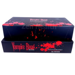 12 x Vampire Blood Incense Stick Packs Halloween Scary - Sweet Vanilla and Musk Aroma