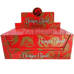 12 x Nandita Dragons Blood Incense Stick Packs - Ritual, Positivity and Prosperity