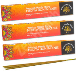 Premium Meditation Masala Incense Sticks – Golden Tree Nag Champa