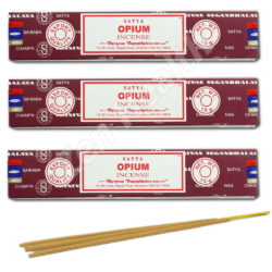 Satya Nag Champa Opium Incense Sticks - Relaxing and Calming Fragrance