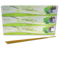 Vedic Basil Incense Sticks With Basil, Sandalwood and Vanilla