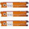 3 x Golden Palo Santo Nag Champa Vijayshree Incense Stick Packs