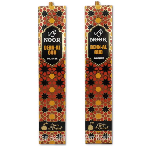 2 x Dehn-Al Oudh Incense Stick Packs - Noor Oud