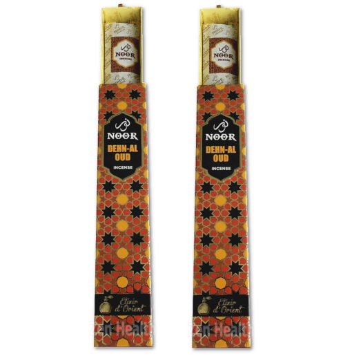 2 x Dehn-Al Oudh Incense Stick Packs - Noor Oud