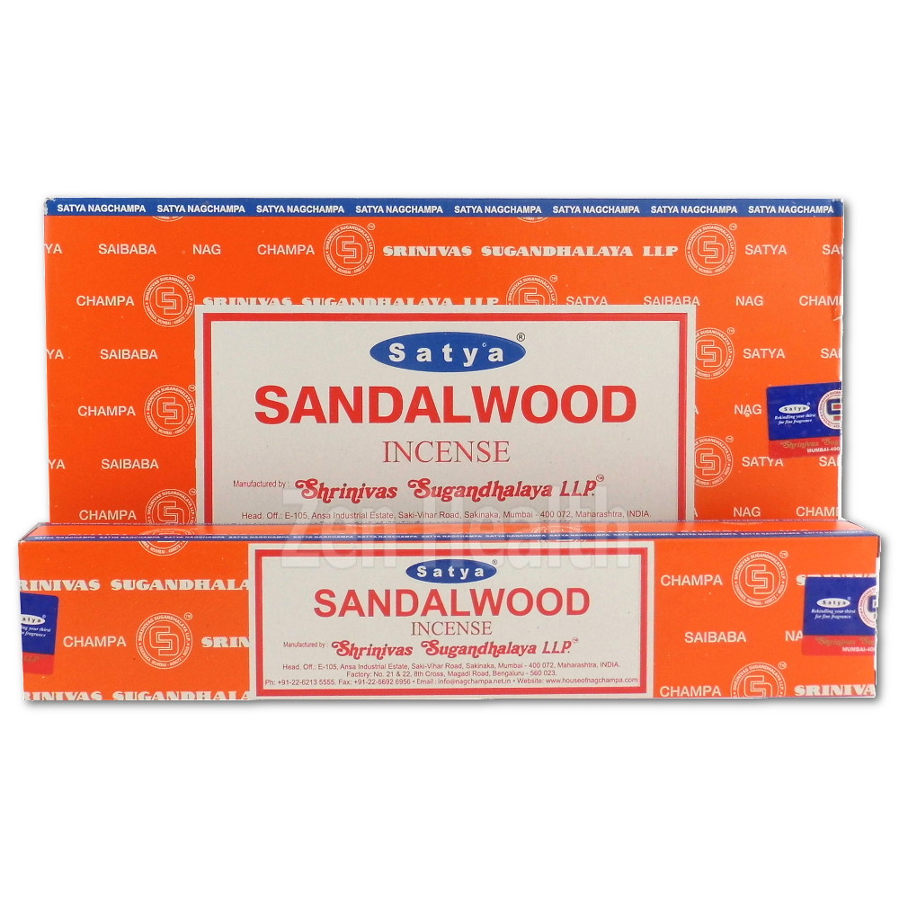 12 x Sandalwood Incense Stick Packs Genuine Satya Sai Baba Nag Champa
