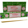 12 x Satya Nag Champa Patchouli Incense Sticks - Calming and Relaxing Fragrance