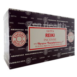 12 x Satya Nag Champa Reiki Incense Sticks - Sweet, Earthly Fragrance