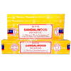 12 x Satya Nag Champa Sandalwood Incense Stick Packs