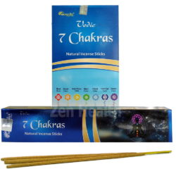 12 x 7 Chakra Incense Stick Packs Aromatika Vedic Whole Box 180g