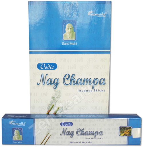 12 x Vedic Nag Champa Incense Sticks Sandalwood and Musk Aroma