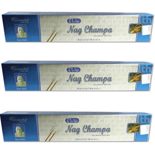 Vedic Nag Champa Incense Sticks Sandalwood and Musk Aroma