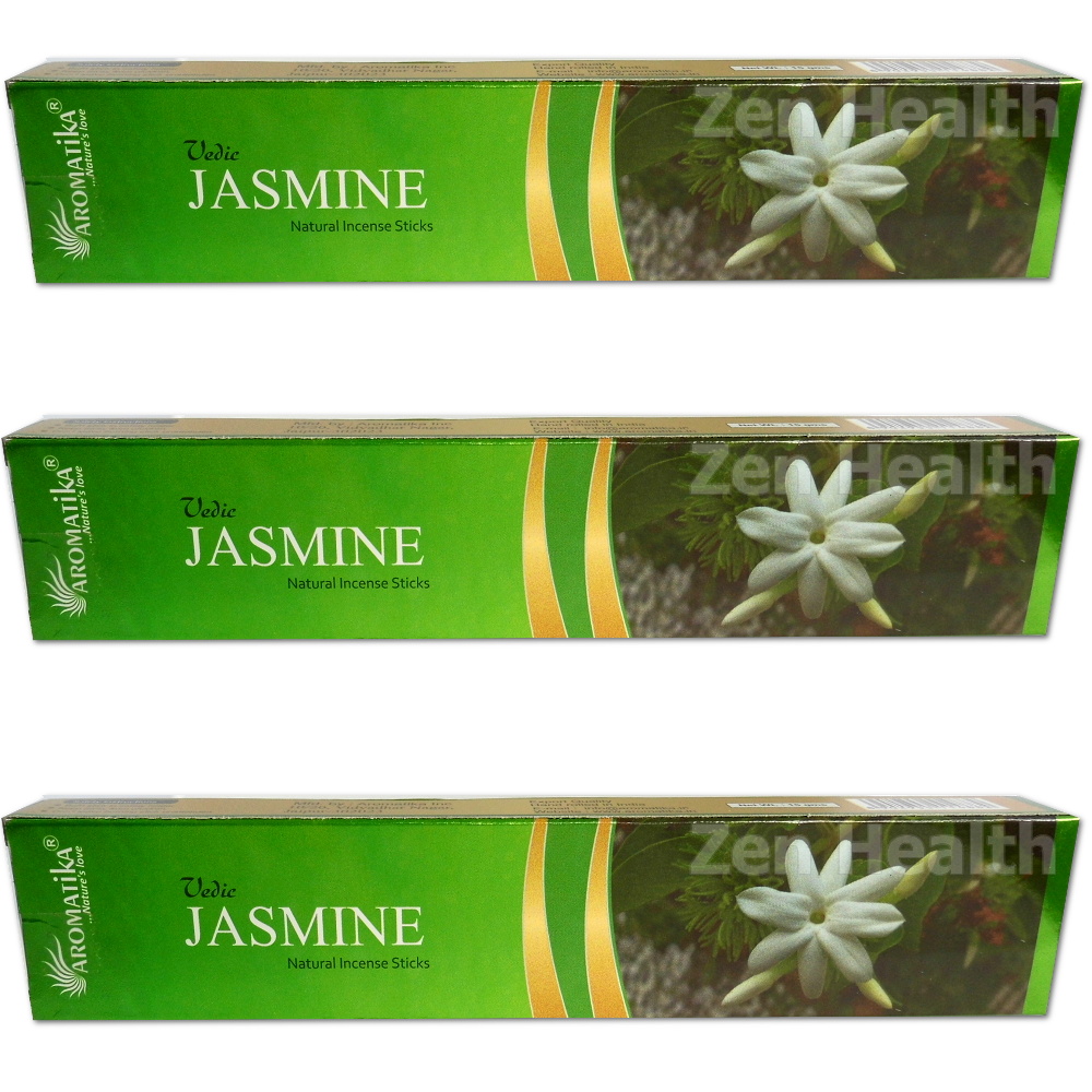 Vedic Jasmine Hand Rolled Masala Incense Sticks