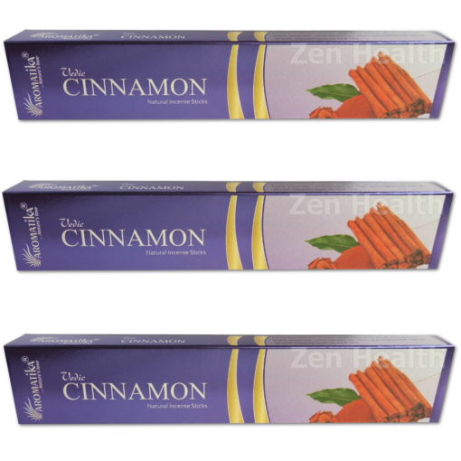 Vedic Cinnamon Hand Rolled Masala Incense Sticks