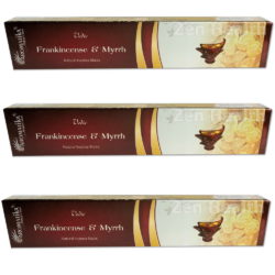Vedic Frankincense and Myrrh Hand Rolled Masala Incense Sticks