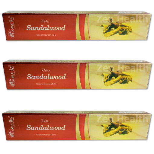Vedic Sandalwood Hand Rolled Masala Incense Sticks